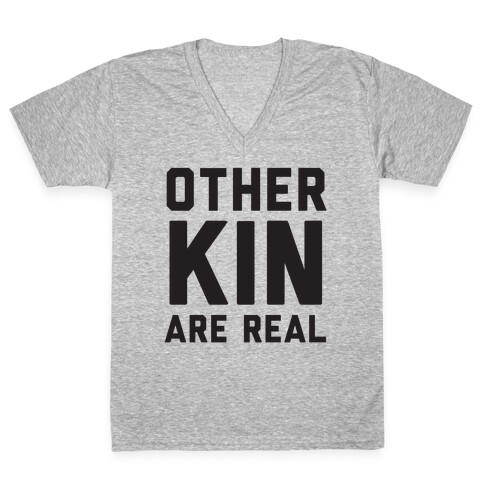 Otherkin Are Real V-Neck Tee Shirt