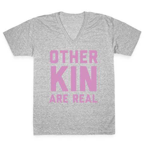 Otherkin Are Real V-Neck Tee Shirt