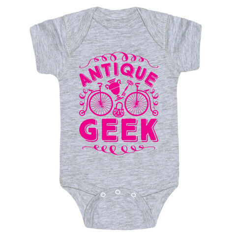 Antique Geek Baby One-Piece