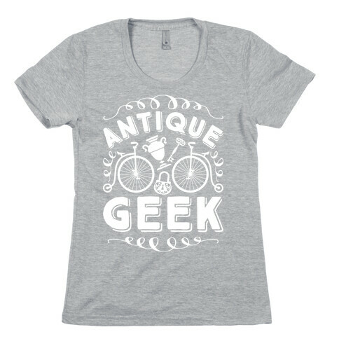 Antique Geek Womens T-Shirt