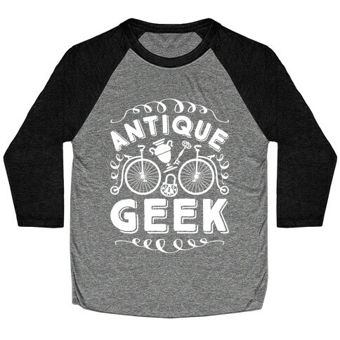 Antique Geek Baseball Tee