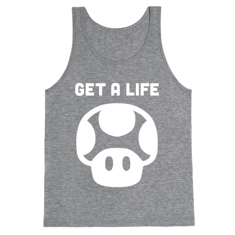 Green Mushroom (Get A Life) Tank Top