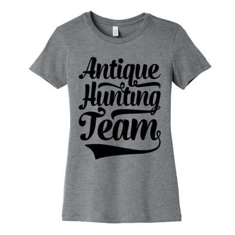 Antique Hunting Team Womens T-Shirt