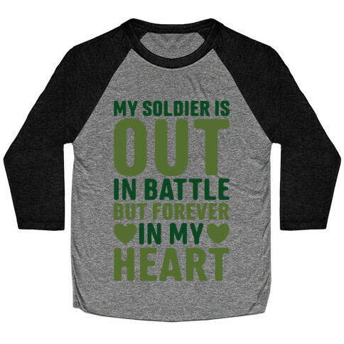 Out Soldier Baseball Tee