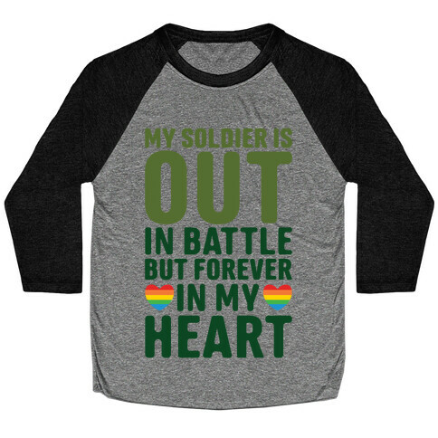 Out Soldier Baseball Tee