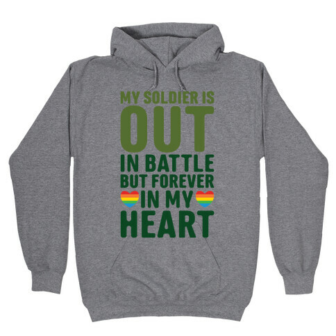 Out Soldier Hooded Sweatshirt
