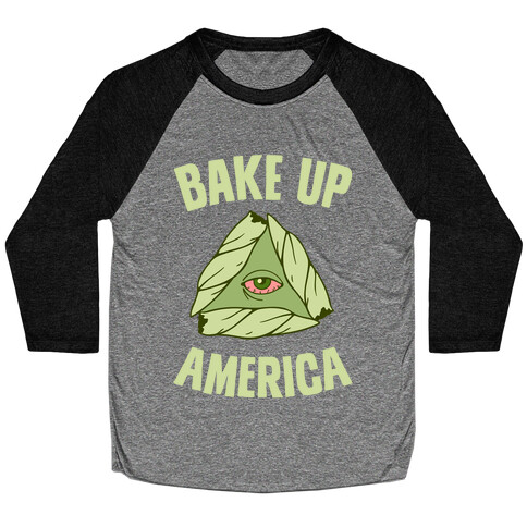 Bake Up America Baseball Tee