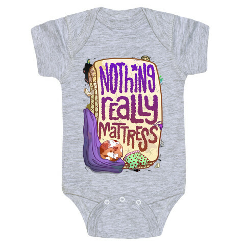 Nothing Really Mattress Baby One-Piece