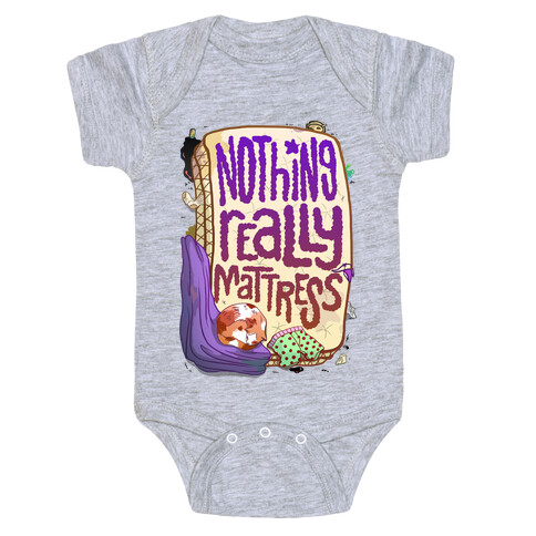 Nothing Really Mattress Baby One-Piece