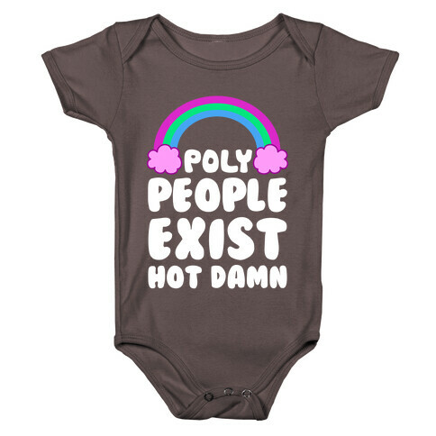 Poly People Exist, Hot Damn (Polysexual) Baby One-Piece