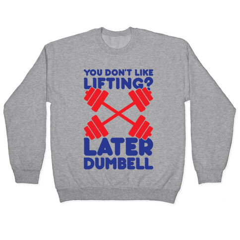 Later Dumbell Pullover