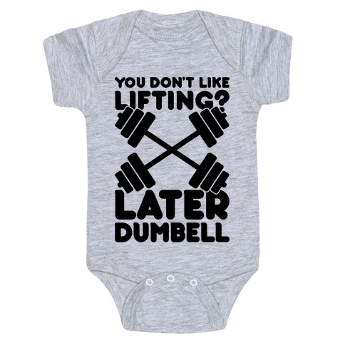 Later Dumbell Baby One-Piece