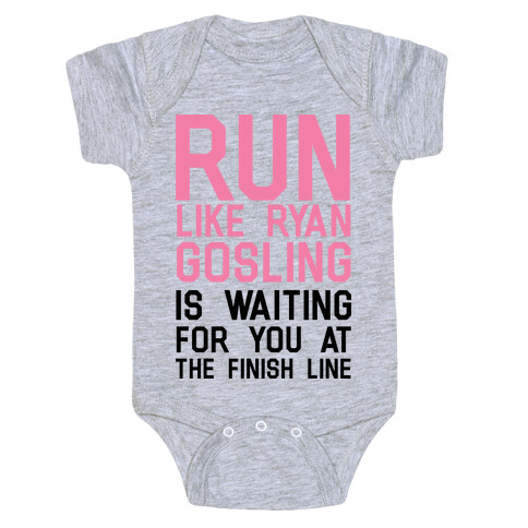 Run For Gosling Baby One-Piece