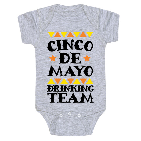 Cinco De Mayo Drinking Team Baby One-Piece