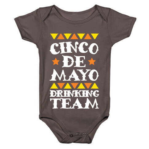Cinco De Mayo Drinking Team Baby One-Piece