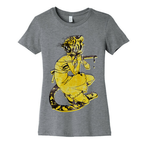 Tiger Woman Womens T-Shirt