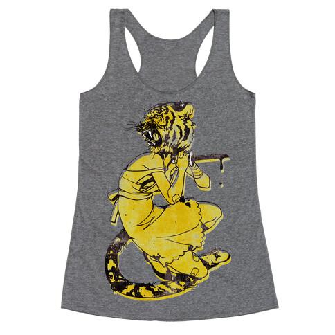 Tiger Woman Racerback Tank Top