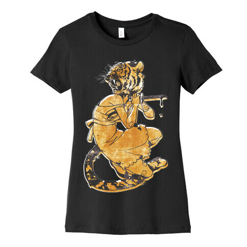 Tiger Woman Womens T-Shirt