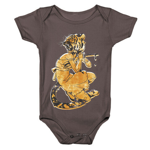 Tiger Woman Baby One-Piece