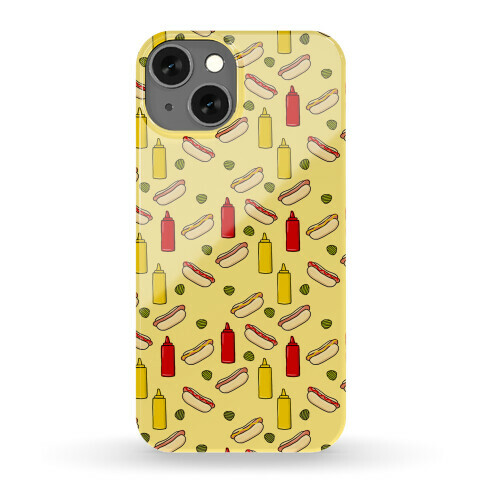Hot Dog Pattern Phone Case