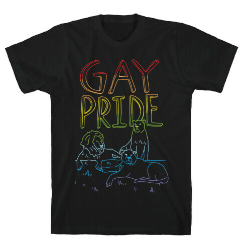 Gay Pride Of Lions T-Shirt