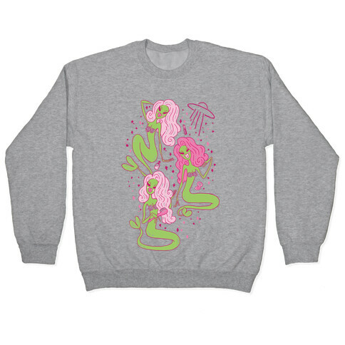 Mermaid Martians Pullover