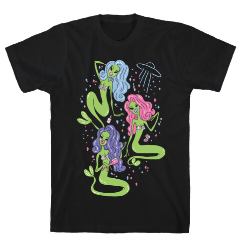 Mermaid Martians T-Shirt