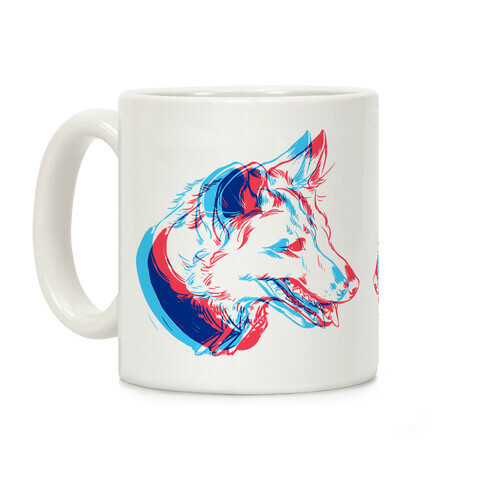 3D Dog Head Coffee Mug