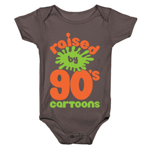 Raised By 90's Cartoons Baby One-Piece