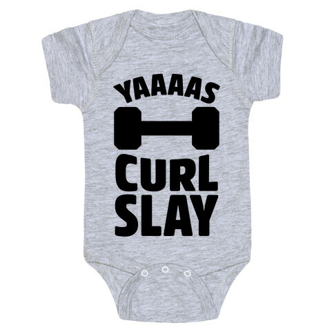 Yaaaas Curl Slay Baby One-Piece