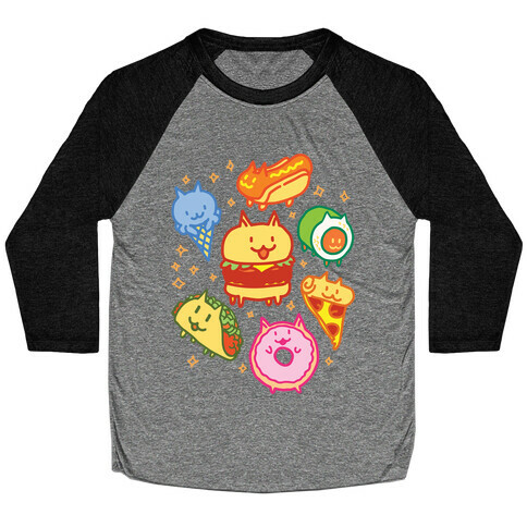 Cat Food Baseball Tee