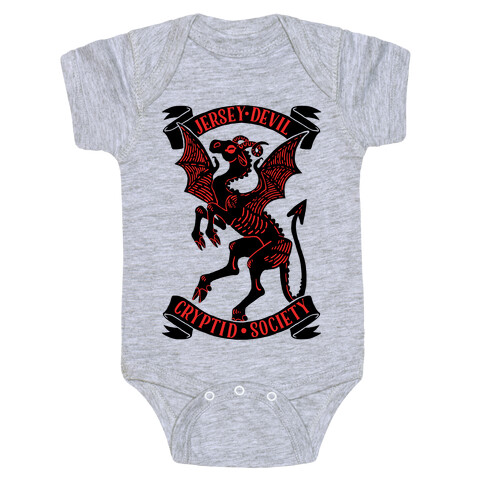 Jersey Devil Cryptid Society Baby One-Piece