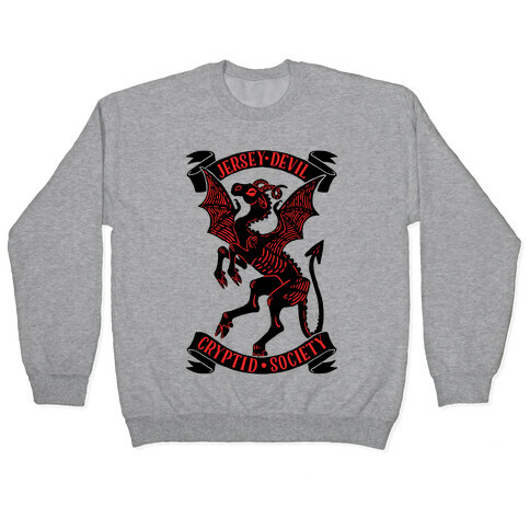 Jersey Devil Cryptid Society Pullover