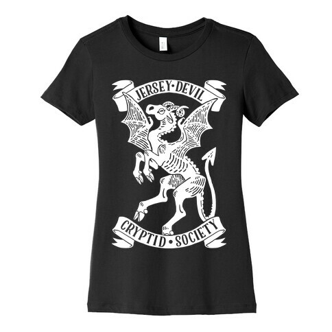Jersey Devil Cryptid Society Womens T-Shirt