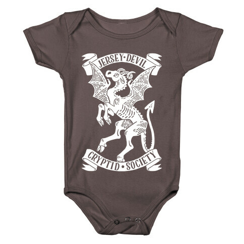 Jersey Devil Cryptid Society Baby One-Piece