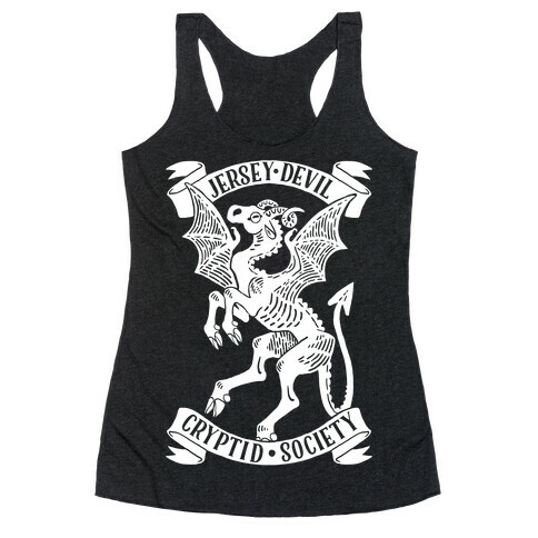 Jersey Devil Cryptid Society Racerback Tank Top