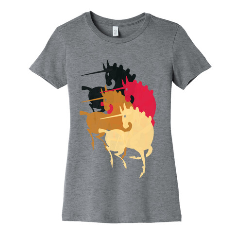 Unicorns Of The Apocalypse Womens T-Shirt