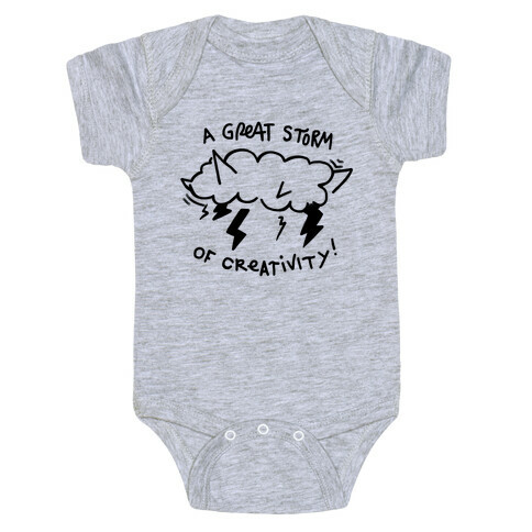 A Great Storm Of Creativity Baby One-Piece