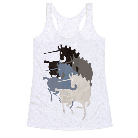 Unicorns Of The Apocalypse Racerback Tank Top