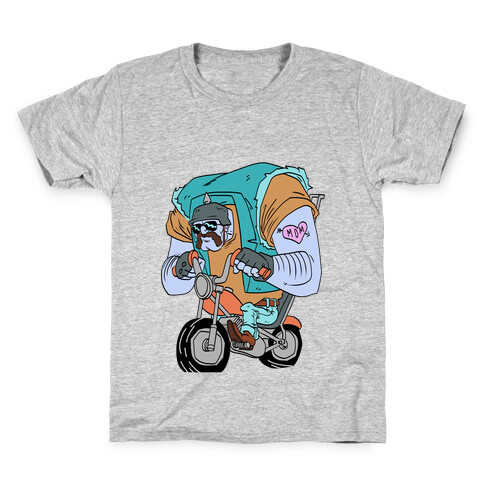 Biker Guy Kids T-Shirt