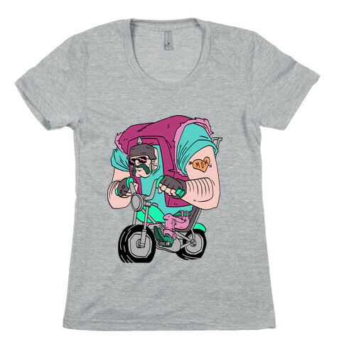Biker Guy Womens T-Shirt