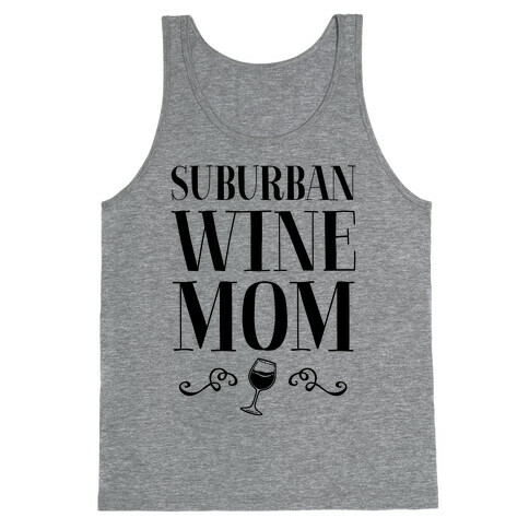 Suburban Wine Mom Tank Top