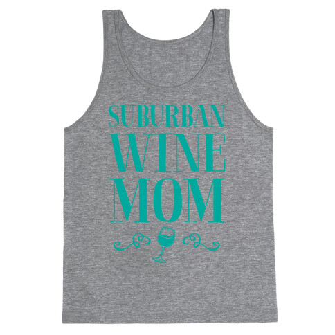 Suburban Wine Mom Tank Top