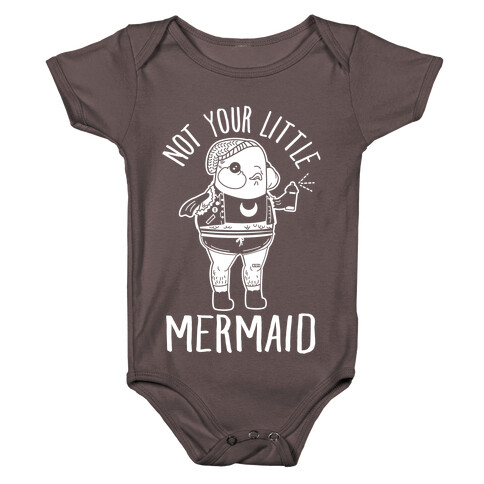 Not Your Little Mermaid Baby One-Piece