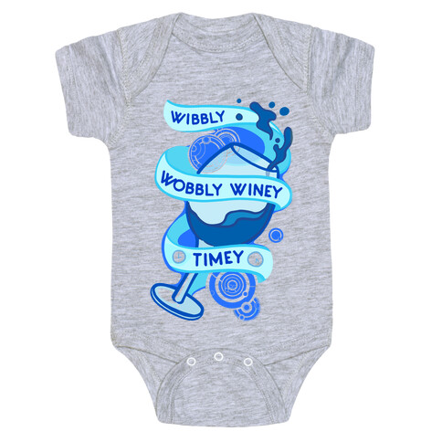 Wibbly Wobbly Winey Timey Baby One-Piece