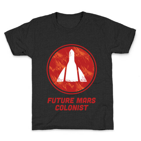 Future Mars Colonist Kids T-Shirt