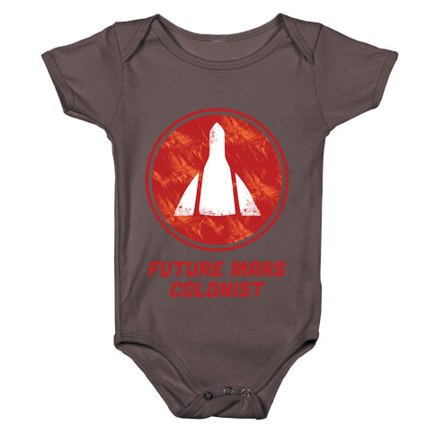 Future Mars Colonist Baby One-Piece