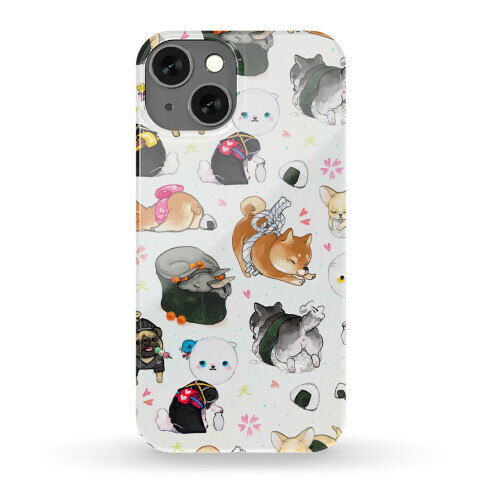 Japanese Dogs Phone Case