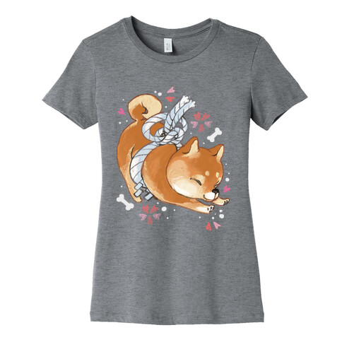 Shiba Inu Dog Womens T-Shirt