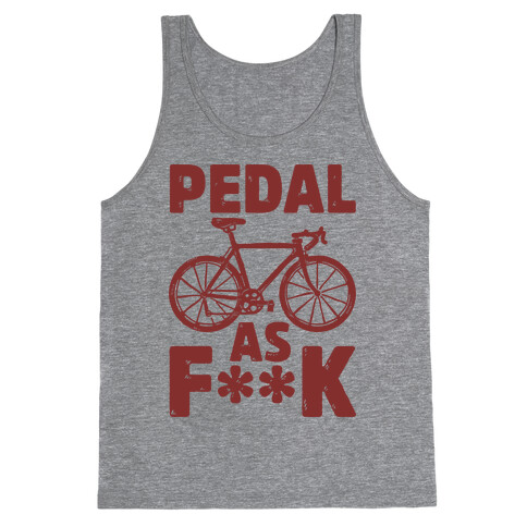 Pedal as F*** Tank Top